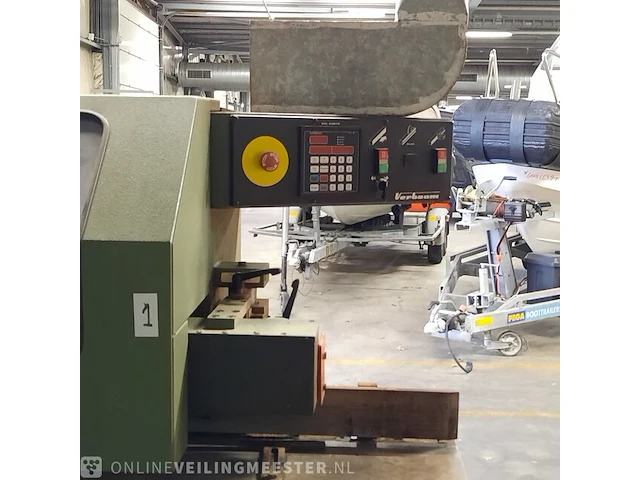 Kozijnen profileermachine verboom, windomatic 3716-52, bouwjaar 1990 - afbeelding 4 van  16