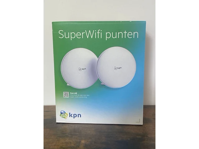Kpn superwifi punten, kpn, wit - afbeelding 1 van  2
