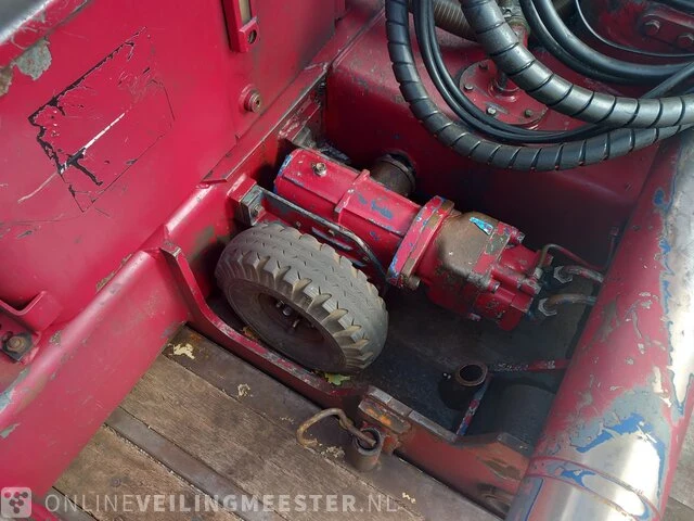 Kraanoplegger met kraan en steenklem kwb - kennis, p-504-sti-h / kennis r14, wit, bouwjaar 2008 - afbeelding 7 van  19