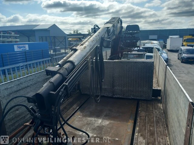 Kraanoplegger met kraan en steenklem kwb - kennis, p-504-sti-h / kennis r14, wit, bouwjaar 2008 - afbeelding 10 van  19