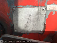 Kraanoplegger met kraan en steenklem kwb - kennis, p-504-sti-h / kennis r14, wit, bouwjaar 2008 - afbeelding 11 van  19
