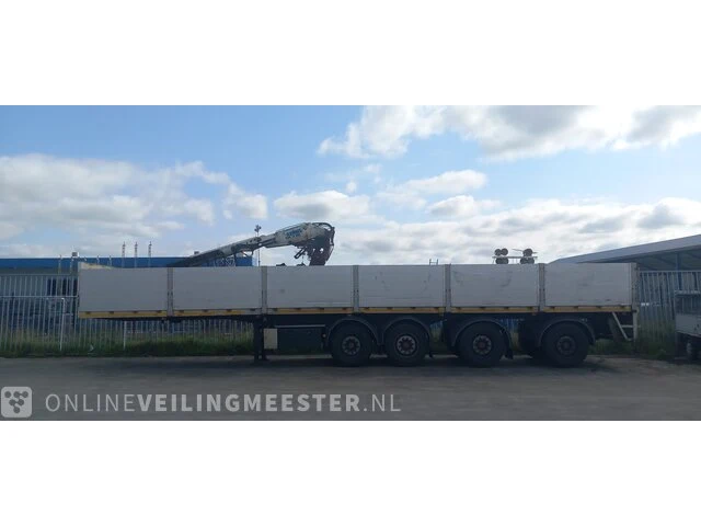 Kraanoplegger met kraan en steenklem kwb - kennis, p-504-sti-h / kennis r14, wit, bouwjaar 2008 - afbeelding 12 van  19