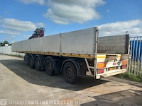Kraanoplegger met kraan en steenklem kwb - kennis, p-504-sti-h / kennis r14, wit, bouwjaar 2008 - afbeelding 13 van  19