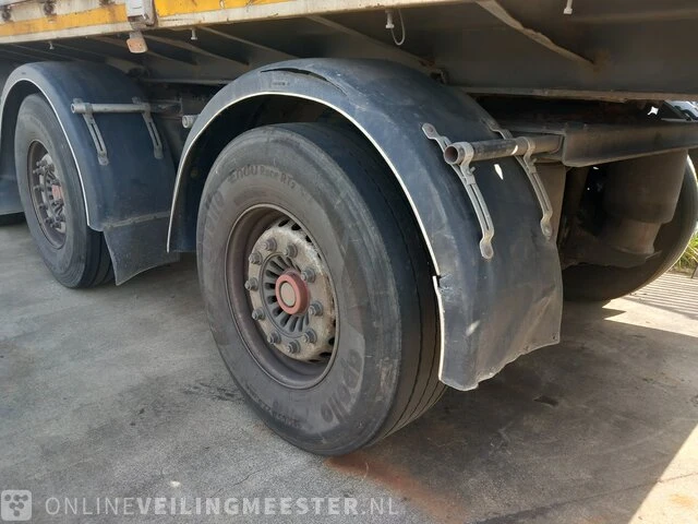 Kraanoplegger met kraan en steenklem kwb - kennis, p-504-sti-h / kennis r14, wit, bouwjaar 2008 - afbeelding 14 van  19