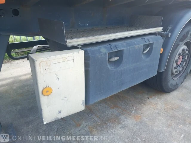 Kraanoplegger met kraan en steenklem kwb - kennis, p-504-sti-h / kennis r14, wit, bouwjaar 2008 - afbeelding 17 van  19