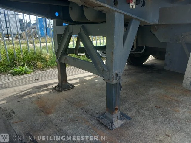 Kraanoplegger met kraan en steenklem kwb - kennis, p-504-sti-h / kennis r14, wit, bouwjaar 2008 - afbeelding 18 van  19