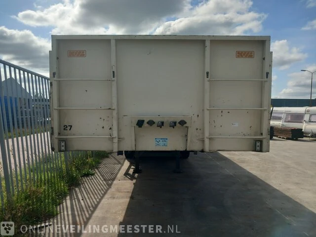 Kraanoplegger met kraan en steenklem kwb - kennis, p-504-sti-h / kennis r14, wit, bouwjaar 2008 - afbeelding 19 van  19