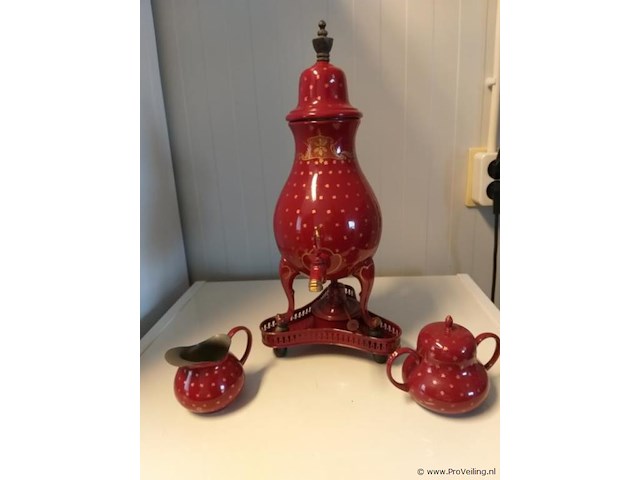 Kraantje kan set - c.kurz & co edeltin holland - 3 delig set - afbeelding 2 van  7