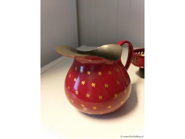 Kraantje kan set - c.kurz & co edeltin holland - 3 delig set - afbeelding 6 van  7