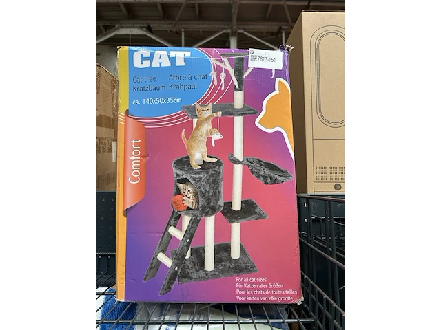 Krabpaal 140x50x35 cm cat - afbeelding 1 van  2