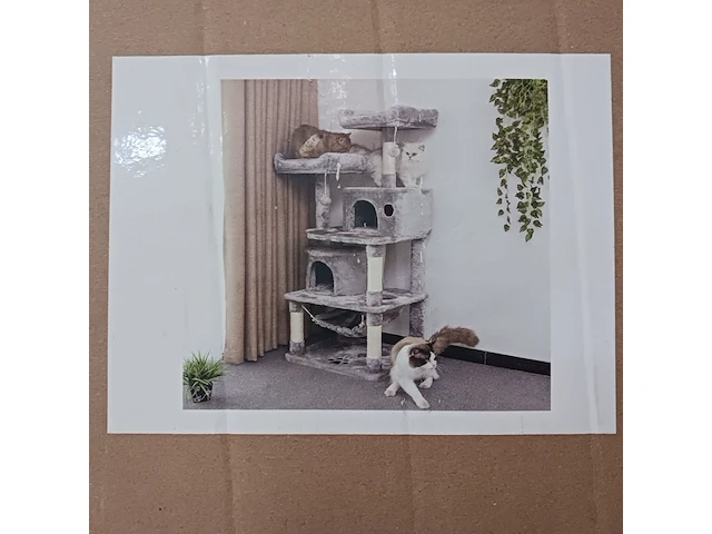 Krabpaal kat kattenmeubel sanderz, 2025 - afbeelding 2 van  3