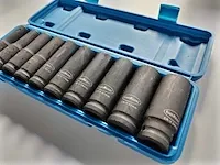 Krachtdoppenset 10-delig extra lang nieuw - afbeelding 1 van  1
