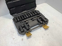 Krachtdoppenset met verlengstukken - 1/2” - 18-delig - afbeelding 2 van  4