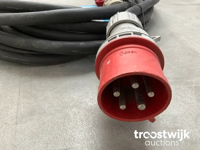 Krachtstroom kabel 17m - afbeelding 2 van  2
