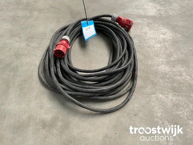 Krachtstroom kabel 25m - afbeelding 1 van  2