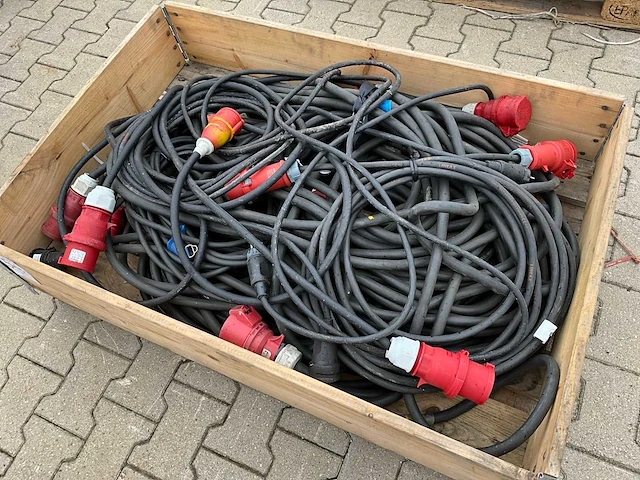 Krachtstroom kabel (7x) - afbeelding 1 van  5