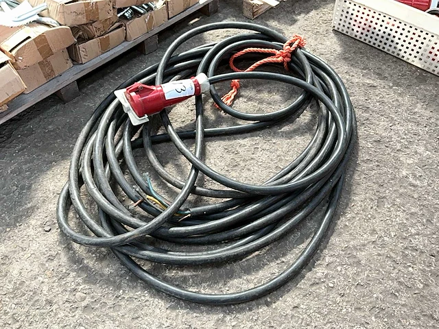 Krachtstroom kabel - afbeelding 1 van  4