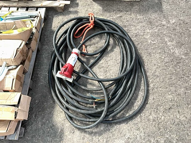 Krachtstroom kabel - afbeelding 2 van  4