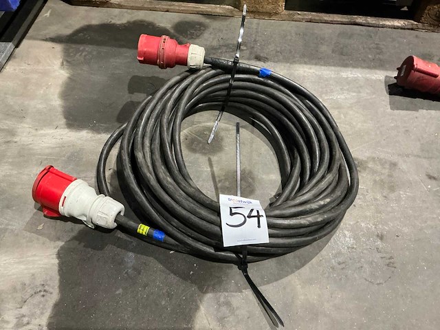 Krachtstroom kabel - afbeelding 1 van  3