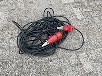 Krachtstroom verlengkabel (2x) - afbeelding 1 van  2