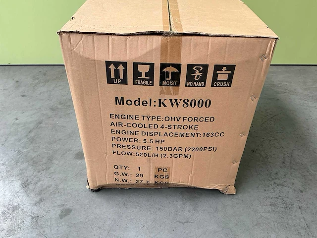 Kraftwelle kw8000 hogedrukreiniger - afbeelding 18 van  26