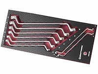 Kraftwerk 4903-08 8-delig eva3 dubbele ringsleutelset