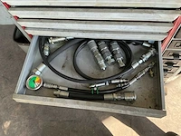 Kraftwerk completo gereedschapswagen met hydrauliek parts - afbeelding 3 van  25