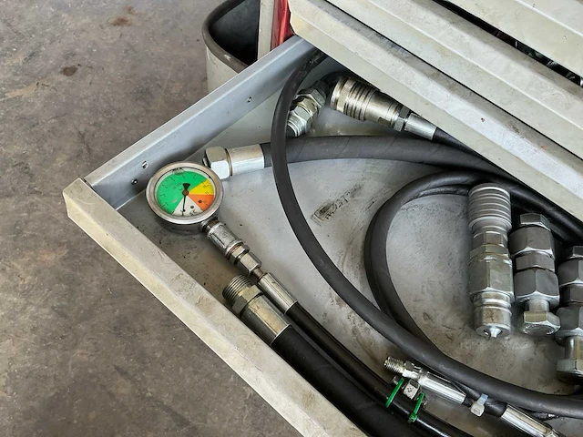 Kraftwerk completo gereedschapswagen met hydrauliek parts - afbeelding 4 van  25