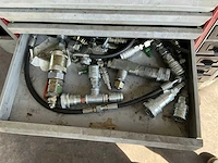 Kraftwerk completo gereedschapswagen met hydrauliek parts - afbeelding 5 van  25