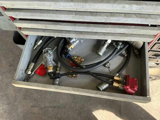 Kraftwerk completo gereedschapswagen met hydrauliek parts - afbeelding 8 van  25