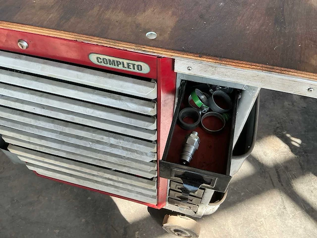 Kraftwerk completo gereedschapswagen met hydrauliek parts - afbeelding 11 van  25