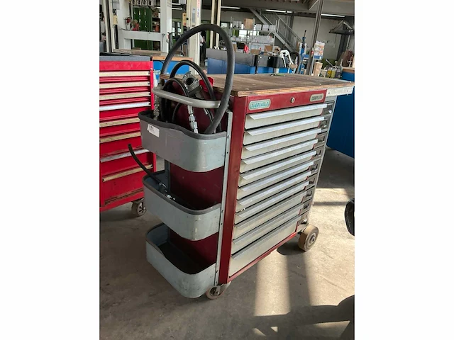 Kraftwerk completo gereedschapswagen met hydrauliek parts - afbeelding 19 van  25