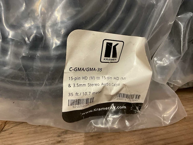 Kramer av partij hdmi en vga kabels, 20 stuks - afbeelding 5 van  9