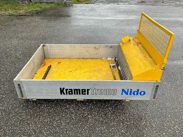 Kramer tremo - nido - transportunit 185x122cm v.v. alluminium zijborden - afbeelding 1 van  9