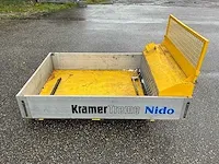 Kramer tremo - nido - transportunit 185x122cm v.v. alluminium zijborden - afbeelding 1 van  9