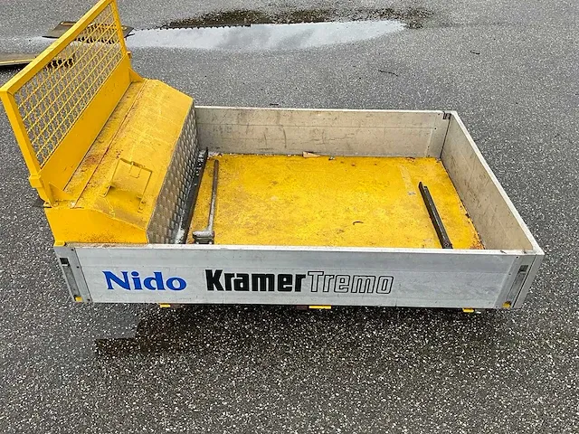 Kramer tremo - nido - transportunit 185x122cm v.v. alluminium zijborden - afbeelding 3 van  9