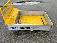 Kramer tremo - nido - transportunit 185x122cm v.v. alluminium zijborden - afbeelding 3 van  9