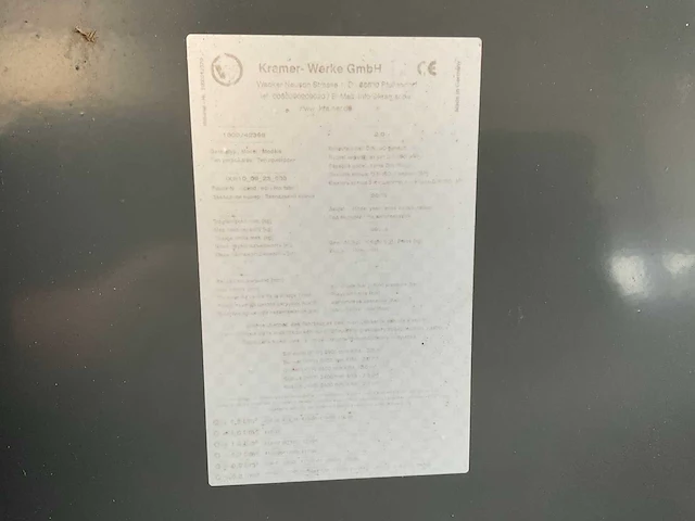Kramer-werke graafbak - afbeelding 7 van  7