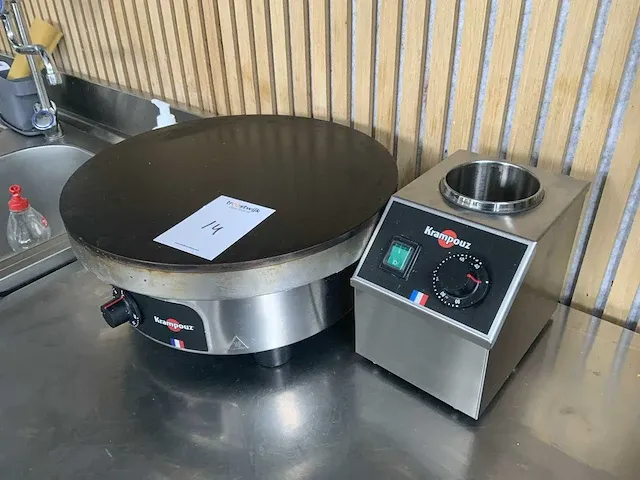 Krampouz ctro4aa crepemaker - afbeelding 1 van  5
