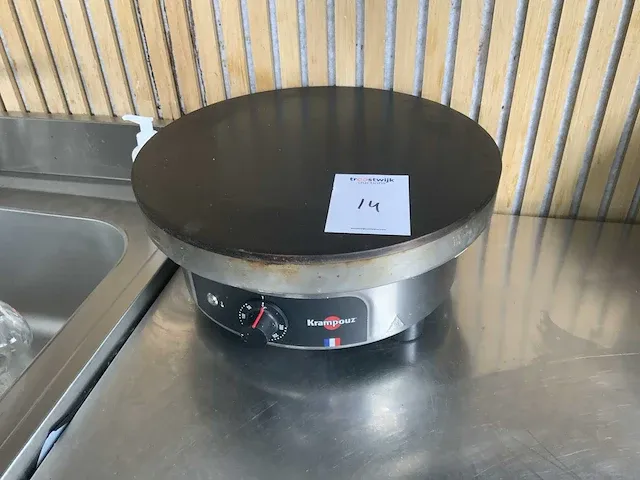 Krampouz ctro4aa crepemaker - afbeelding 2 van  5