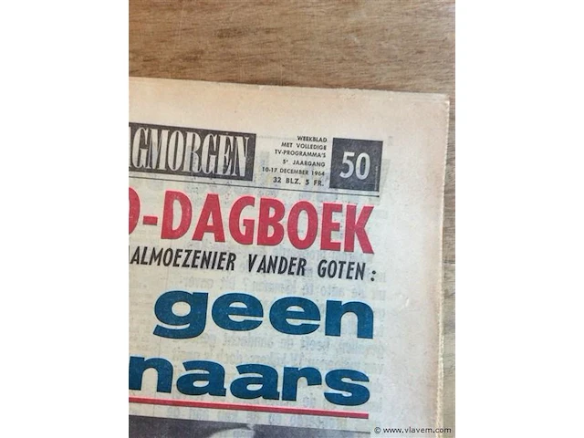 Krant zondagmorgen 1964 - afbeelding 2 van  4