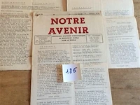 Krantjes notre avenir 3stuks - afbeelding 1 van  2