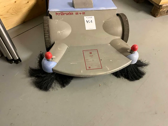 Kranzle 2+2 veegmachine - afbeelding 4 van  5