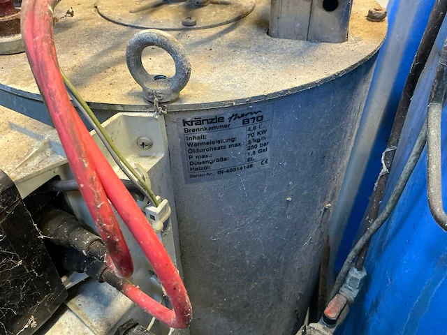Kranzle 870 therm warmwater hogedrukreiniger - afbeelding 11 van  13