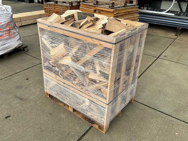 Krat haardhout 1,10 m3 - afbeelding 2 van  6