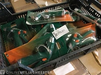 Krat met tuinslangpistolen skandia, groen/oranje - afbeelding 1 van  1