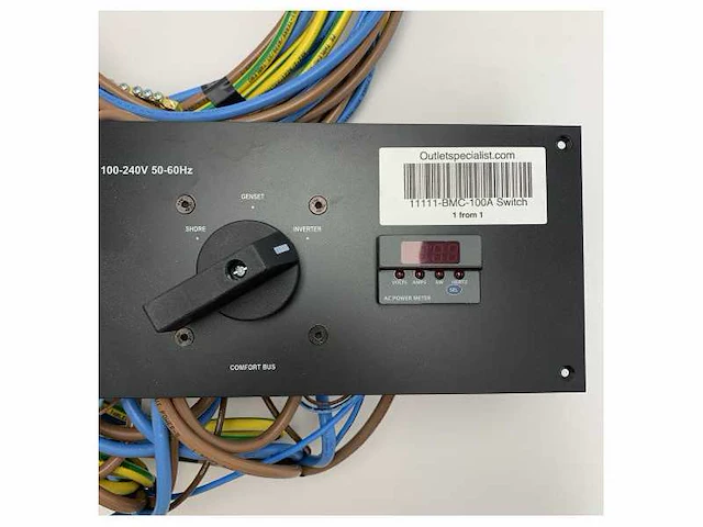 Kraus double 100 amp generator | shorepower and inverter switch kit - afbeelding 6 van  8
