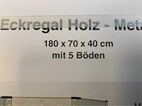 Kreher hoekstelling 180x70x40cm (5x) - afbeelding 5 van  6