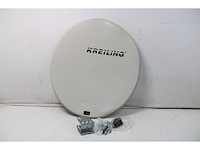 Kreiling kr ae 80 style/alu satelliet antenne wit - afbeelding 2 van  3