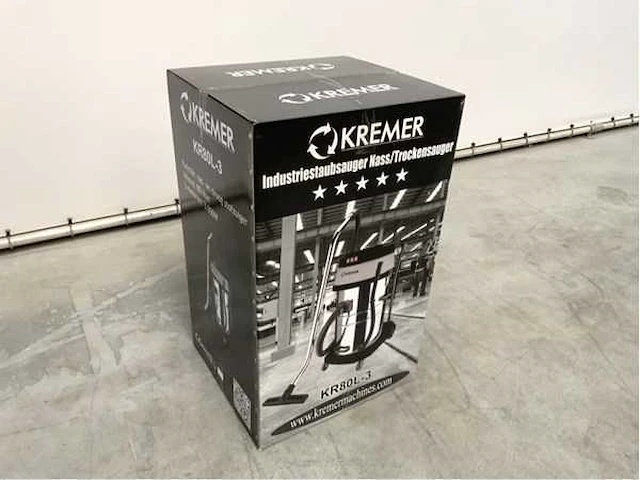 Kremer - 2024 - kr80l-3 - industriële stofzuiger - afbeelding 4 van  14